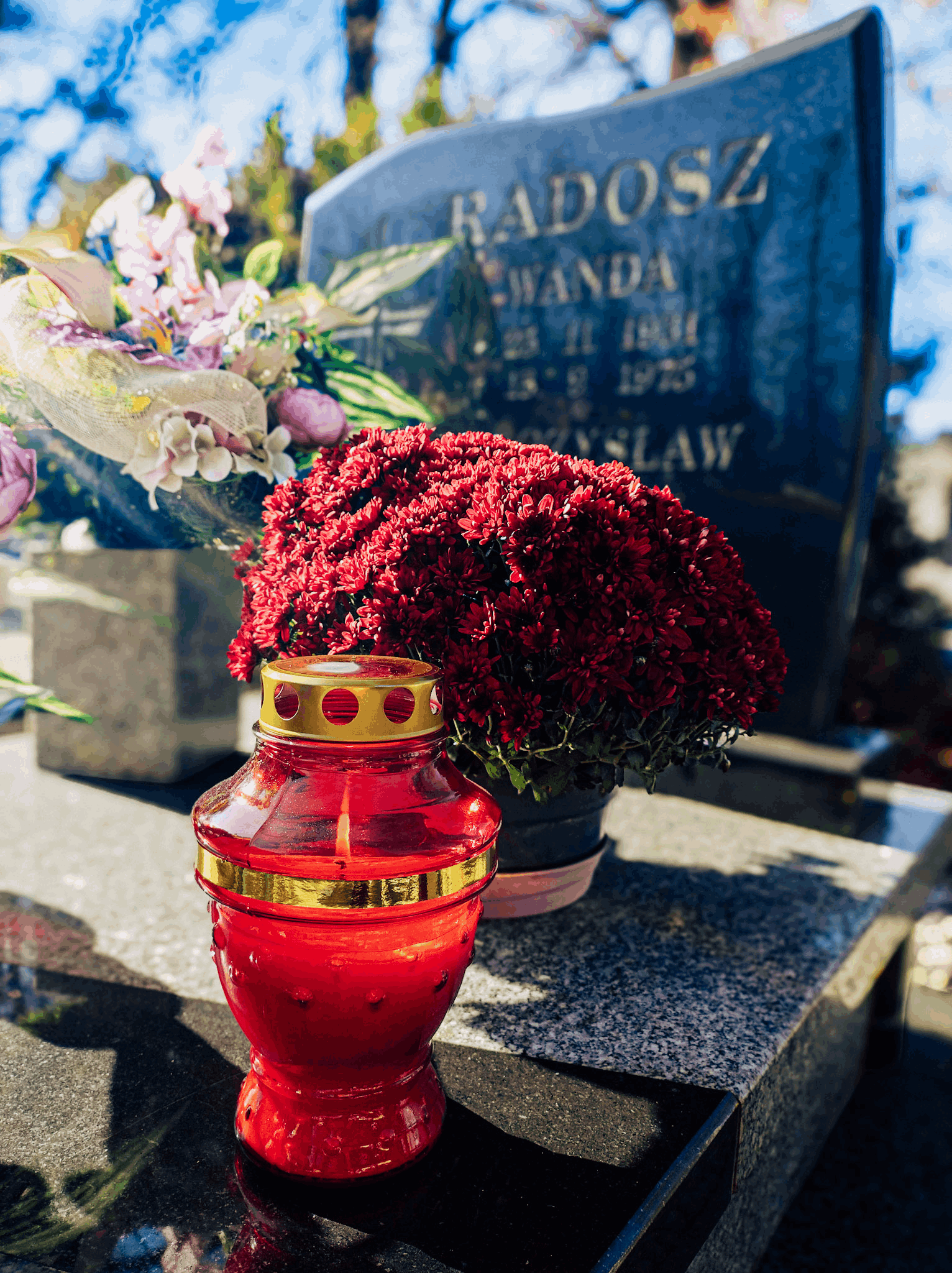 mementolux zdjęcie znicza